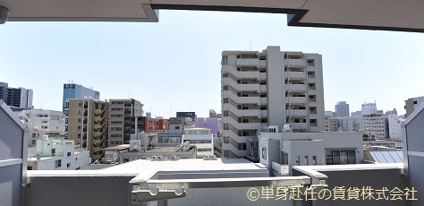 エル・セレーノ大阪天神橋-単身赴任向け賃貸マンション-8階の眺望