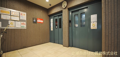スカーレット江坂-単身赴任向け賃貸マンション-エレベーター