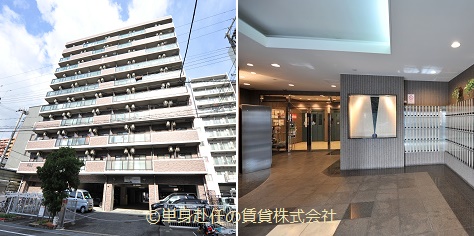 家具付き賃貸メゾン淀川の5階が単身赴任の賃貸株式会社です