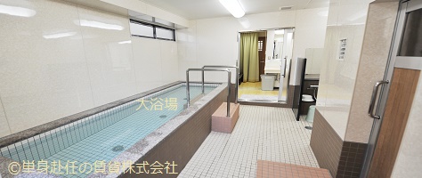 大浴場付き単身赴任賃貸のアローンズ大阪-大浴場付きならアローンズ大阪-大浴場