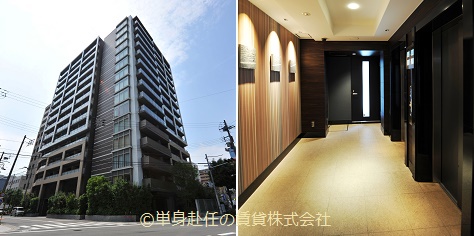 家具付き賃貸メゾン淀川の5階が単身赴任の賃貸株式会社です