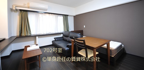 江坂アパートメント、702、1、単身赴任の賃貸株式会社