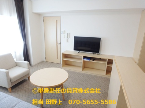 メゾン淀川、Dタイプ、家具付き賃貸マンション、単身赴任の賃貸株式会社、担当田野上、10