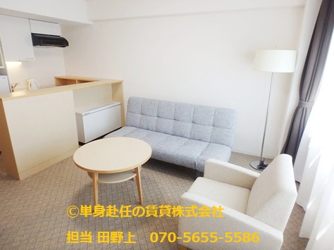 メゾン淀川、Dタイプ、家具付き賃貸マンション、単身赴任の賃貸株式会社、担当田野上、9