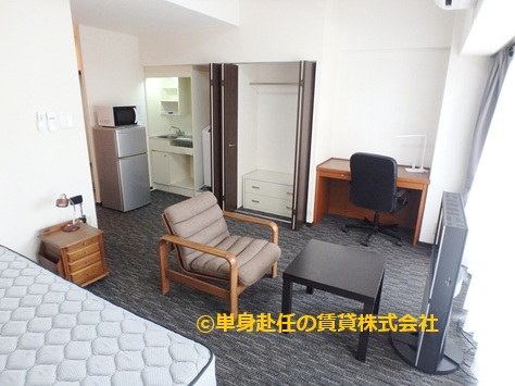 ラ・メール北大阪312号室、食事付き賃貸マンション、単身赴任の賃貸株式会社、3