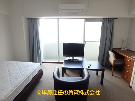 ラ・メール北大阪703号室、室内清掃付き賃貸マンション、単身赴任の賃貸株式会社、3