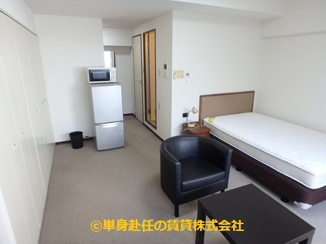 ラ・メール北大阪703号室、室内清掃付き賃貸マンション、単身赴任の賃貸株式会社、7