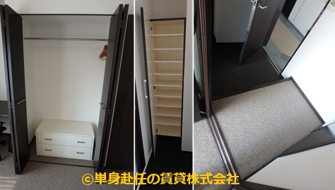 南森町家具付きマンション賃貸、ラ・メール北大阪、単身赴任の賃貸株式会社、1006、8