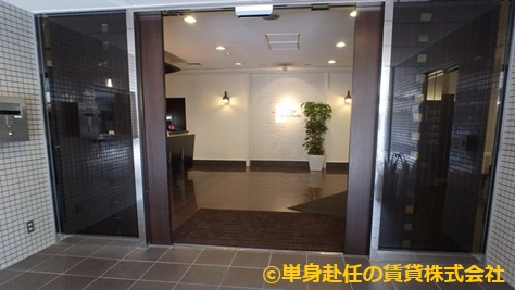 南森町家具付きマンション賃貸、ラ・メール北大阪、単身赴任の賃貸株式会社、オートロック