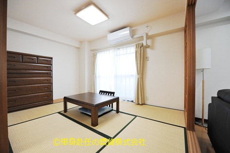 大浴場付きマンション新大阪、新大阪大浴場付き賃貸、新大阪の大浴場付き賃貸マンションならアローンズ大阪、単身赴任の賃貸株式会社、担当田野上、アローンズ大阪Gタイプ9