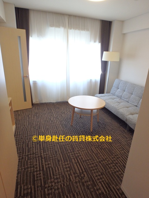 家具付き賃貸大阪、メゾン淀川、Eタイプ、単身赴任の賃貸株式会社、担当田野上、2