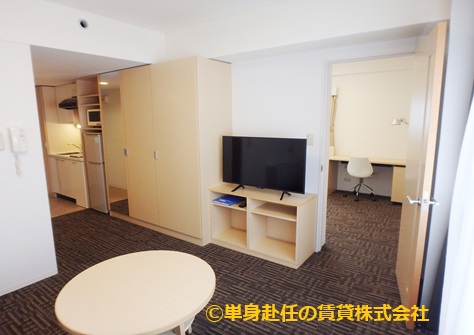 家具付き賃貸大阪、メゾン淀川、Eタイプ、単身赴任の賃貸株式会社、担当田野上、4