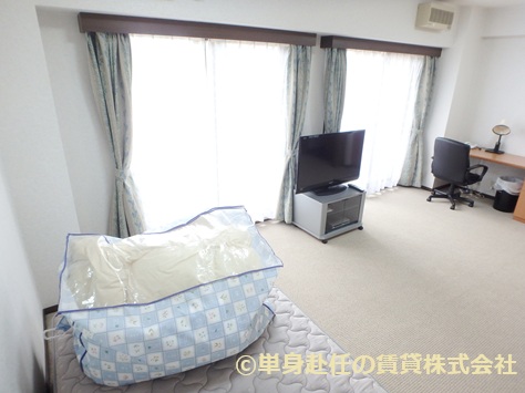 役員向け家具付きマンション賃貸、ハイグレードマンション賃貸、1LDK、2