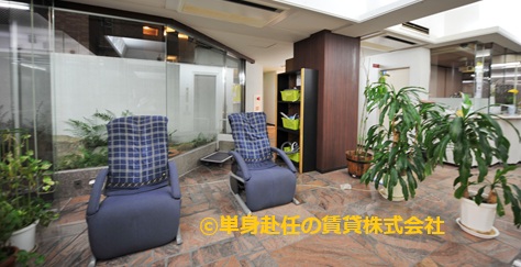 新大阪食事付きマンション、新大阪食事無料賃貸、単身赴任向けミールズ新大阪、無料マッサージチェア