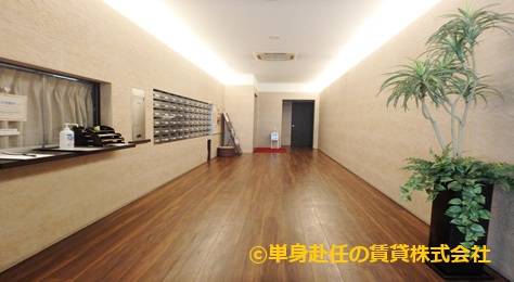 江坂アパートメント、江坂家具付き賃貸マンション、フロント