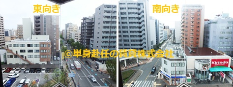 江坂アパートメント、江坂家具付き賃貸マンション、眺望