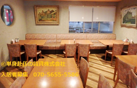 江坂家具付き賃貸マンション、江坂食事付き賃貸、医学部予備校寮、単身赴任の賃貸株式会社、食堂6