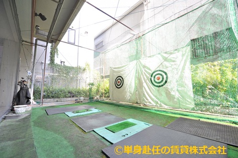 食事付き賃貸のミールズ江坂江坂で食事付き賃貸お探しならミールズ江坂の無料ゴルフ練習場