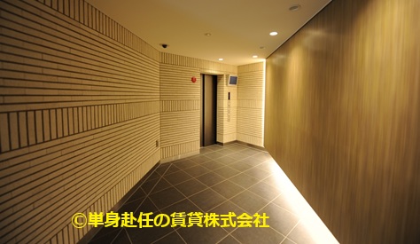 高級家具付き賃貸マンションのパークアクシス心斎橋、単身赴任の賃貸株式会社、入口5
