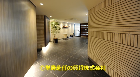 高級家具付き賃貸マンションのパークアクシス心斎橋、単身赴任の賃貸株式会社、入口6